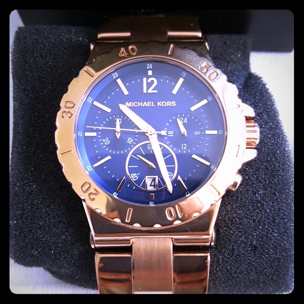 MICHAEL KORS CHRONOGRAPH DYLAN ROSE GOLD
